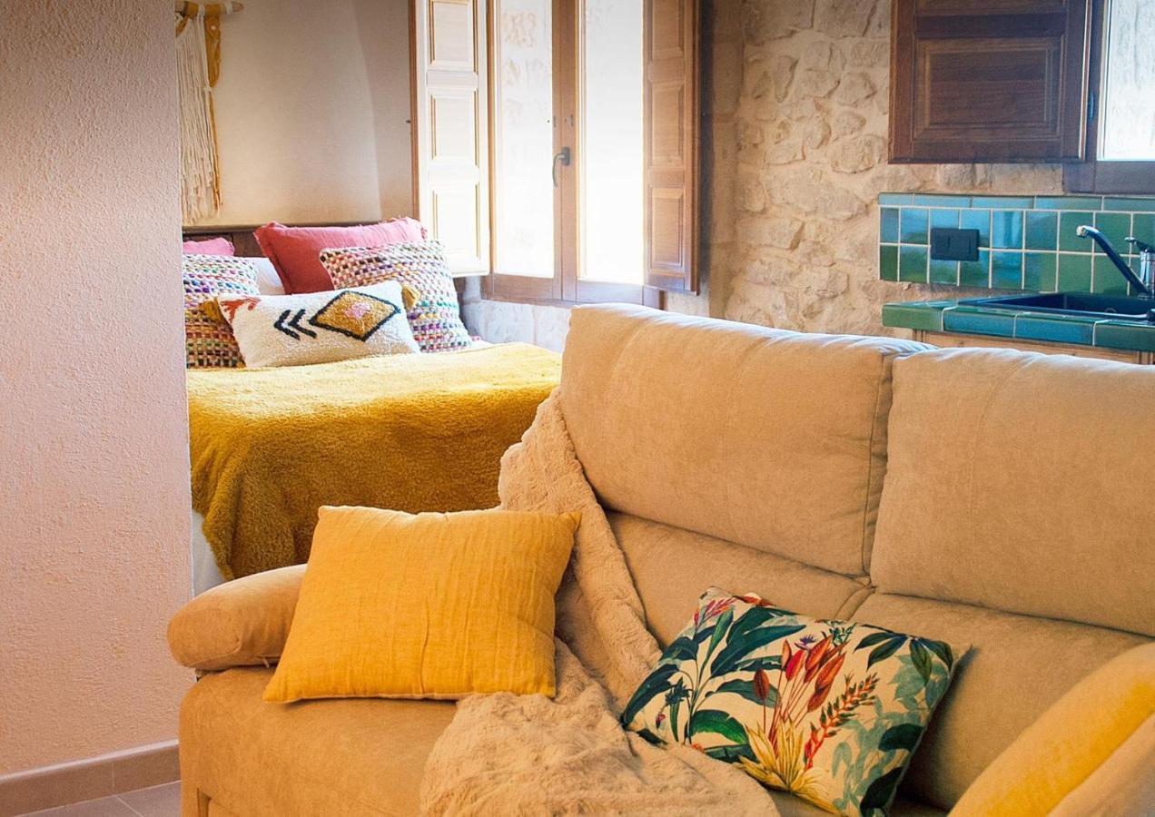 Precioso Loft Rural Con Estufa De Lena Panoramica Appartement Torre del Compte Buitenkant foto