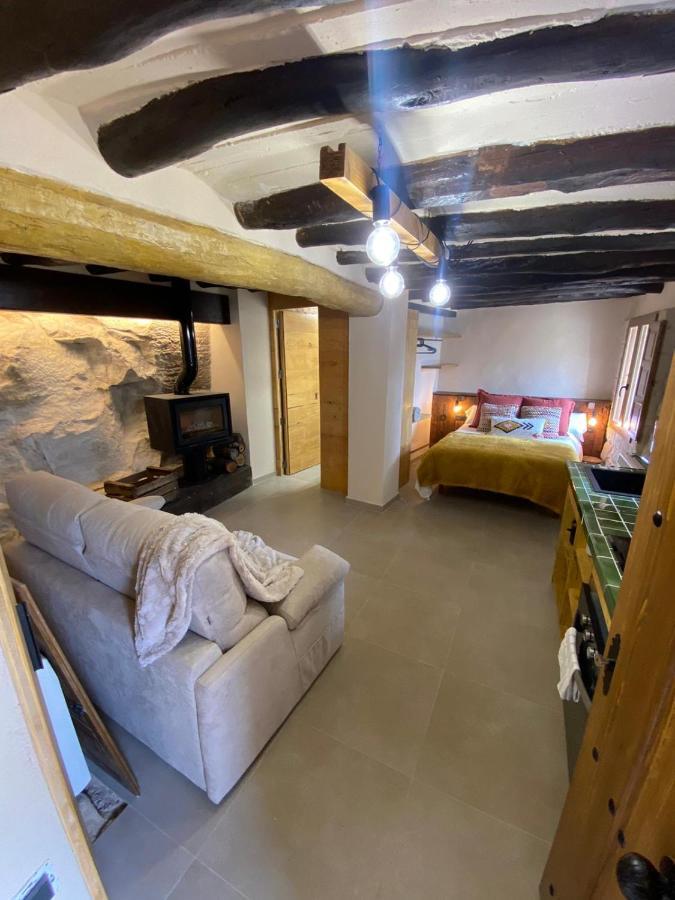 Precioso Loft Rural Con Estufa De Lena Panoramica Appartement Torre del Compte Buitenkant foto