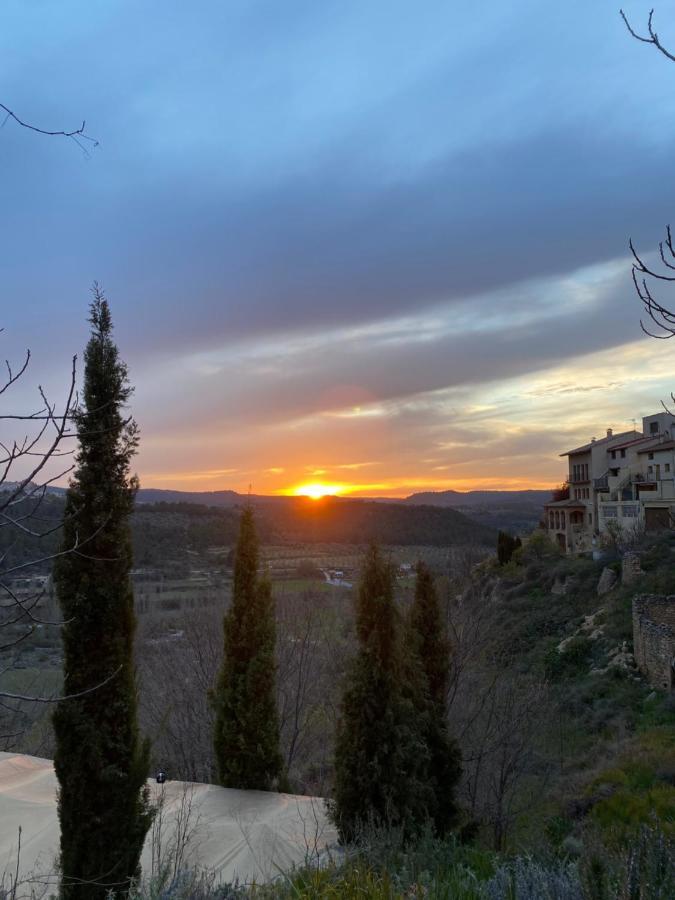 Precioso Loft Rural Con Estufa De Lena Panoramica Appartement Torre del Compte Buitenkant foto